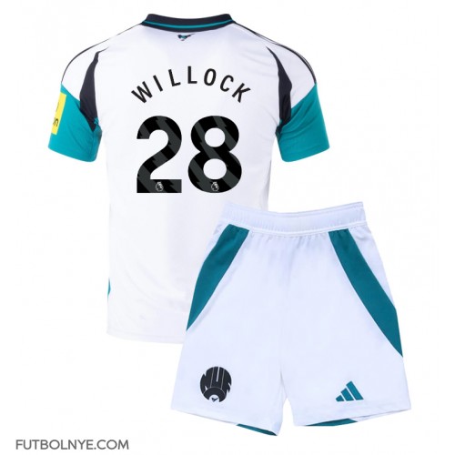 Camiseta Newcastle United Joe Willock #28 Tercera Equipación para niños 2024-25 manga corta (+ pantalones cortos)